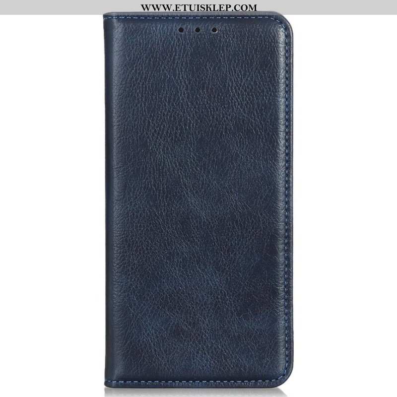 Etui Na Telefon do Xiaomi Redmi Note 11 Pro Plus 5G Etui Folio Matowa Skóra Dwoinowa